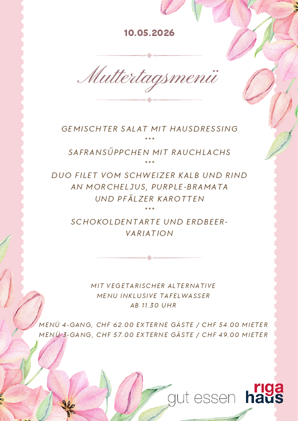 Muttertag im Rigahaus